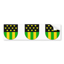 Noviny pod Ralskem, Czech bumper stickers by bestflag Noviny pod Ralskem, Czech bumper stickers