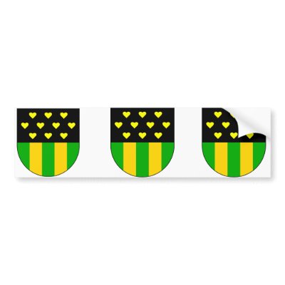 Noviny pod Ralskem, Czech Bumper Sticker by bestflag