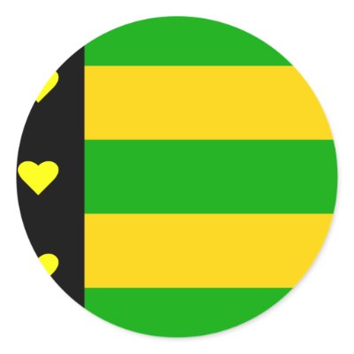 Noviny pod Ralskem, Czech Round Sticker by bestflag