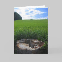 Now and Then Greeting Card