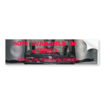 Now Available on a bumper sticker bumper stickers