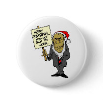 Now Get Back To Work Christmas Boss Pinback Buttons