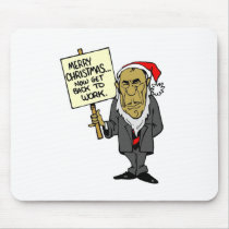 Now Get Back To Work mousepads