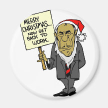 Now Get Back To Work Refrigerator Magnet