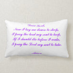 Now I Lay Me Down To Sleep pillows