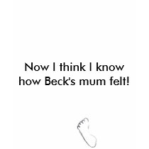 Now I think I know how Beck's mum felt! t-shirts by Practicaps Now I think I know how Beck's mum felt! t-shirts