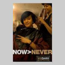 Now > Never Salon Poster posters