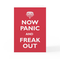 Now Panic And Freak Out cards by vintage_poster Now Panic And Freak Out cards