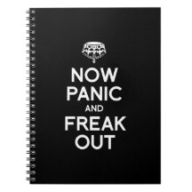 NOW PANIC AND FREAK OUT NOTE BOOK