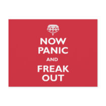 Now Panic And Freak Out postcards by vintage_poster Now Panic And Freak Out postcards
