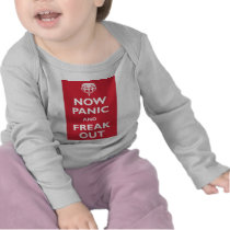 Now Panic And Freak Out t-shirts by vintage_poster Now Panic And Freak Out t-shirts