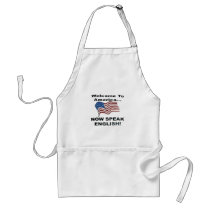 Now Speak English aprons
