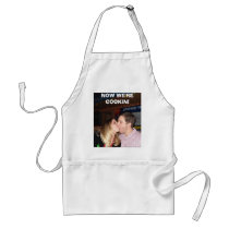 NOW WE'RE COOKIN! aprons