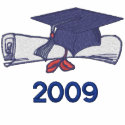 Now What Grad 2009 embroidered shirts by Embroidery4U Now What Grad 2009 embroidered shirts