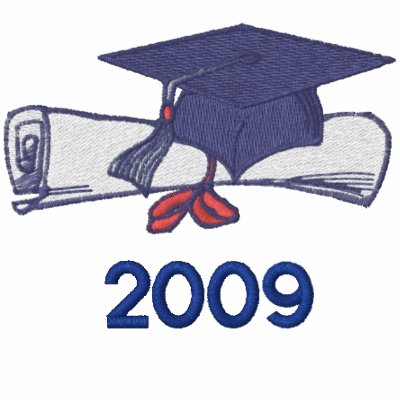 Now What Grad 2009 Embroidered Hoody by Embroidery4U