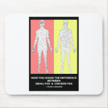 Now You Know Difference Smallpox Chicken Pox Mouse Pad