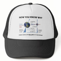 Now You Know Why I Have Such A Tilted View World Mesh Hats