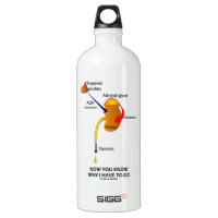 Now You Know Why I Have To Go (Diuresis) SIGG Traveler 1.0L Water Bottle