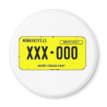 "Nowheresville" Fridge Magnets
