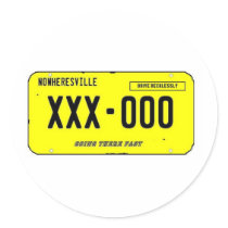 "Nowheresville" stickers