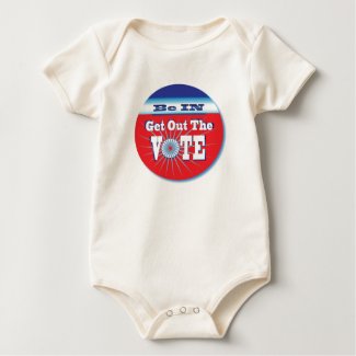 NowPower Get Out The VOTE Infant Organic Onesie shirt