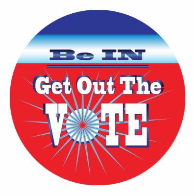 NowPower • Get Out The VOTE Ornament Photo Sculpture by NowPower