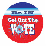 NowPower • Get Out The VOTE Ornament Photo Sculpture
