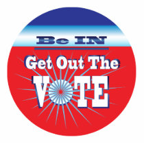 NowPower • Get Out The VOTE Ornament photo sculptures