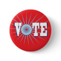 NowPower • VOTE ! Button, round/red