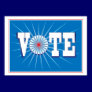 NowPower • VOTE ! Poster in Blue
