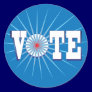 NowPower • VOTE ! Stickers, blue