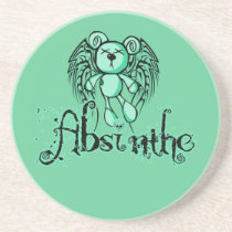 NOXIOUS TEDDY - Absinthe The Green Fairy Coaster
