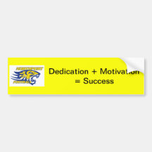 NPYFC Dedication Bumper Sticker