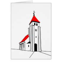 Nr. Bjert Kirke - North Bjert Church cards