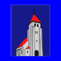 Nr. Bjert Kirke - North Bjert Church postcards