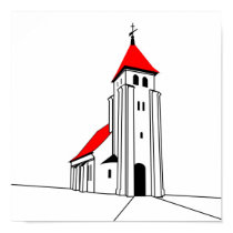Nr. Bjert Kirke - North Bjert Church posters by lonvig Nr. Bjert Kirke - North Bjert Church posters