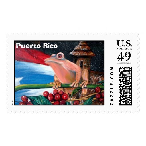 Puerto Rico Custom Postage and Puerto Rico Zazzle Custom Stamps