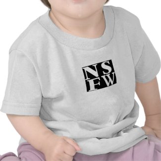 NSFW Kids 4 blocks Big Back sml front grey tee shirt