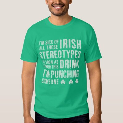 NSPF Funny Irish Stereotypes T-Shirt
