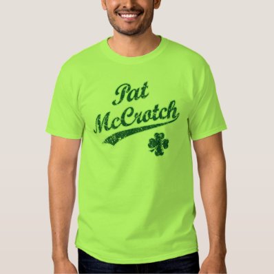 NSPNdrktxt Vintage Pat McCrotch Funny T-Shirt