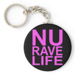 NU RAVE LIFE purple save the rave sexy girls guys keychains