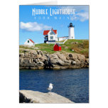 Nubble Lighthouse Greeting Card cards