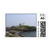 Nubble Lighthouse Maine postage by rlacow Nubble Lighthouse Maine postage