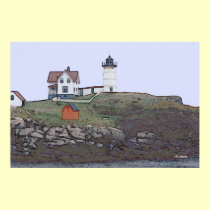 Nubble Lighthouse posters