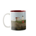 Nubble Lighthouse, York, Maine mugs