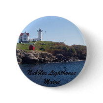 Nubbles Lighthouse-Maine buttons