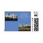 Nubbles Lighthouse Stamp stamps