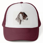"Nubian Goat" Animal Art Hat