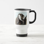 Nubian Goat Animal Art Travel Mug