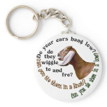 NUBIAN GOAT - DO YOUR EARS HANG LOW? KEY CHAIN
